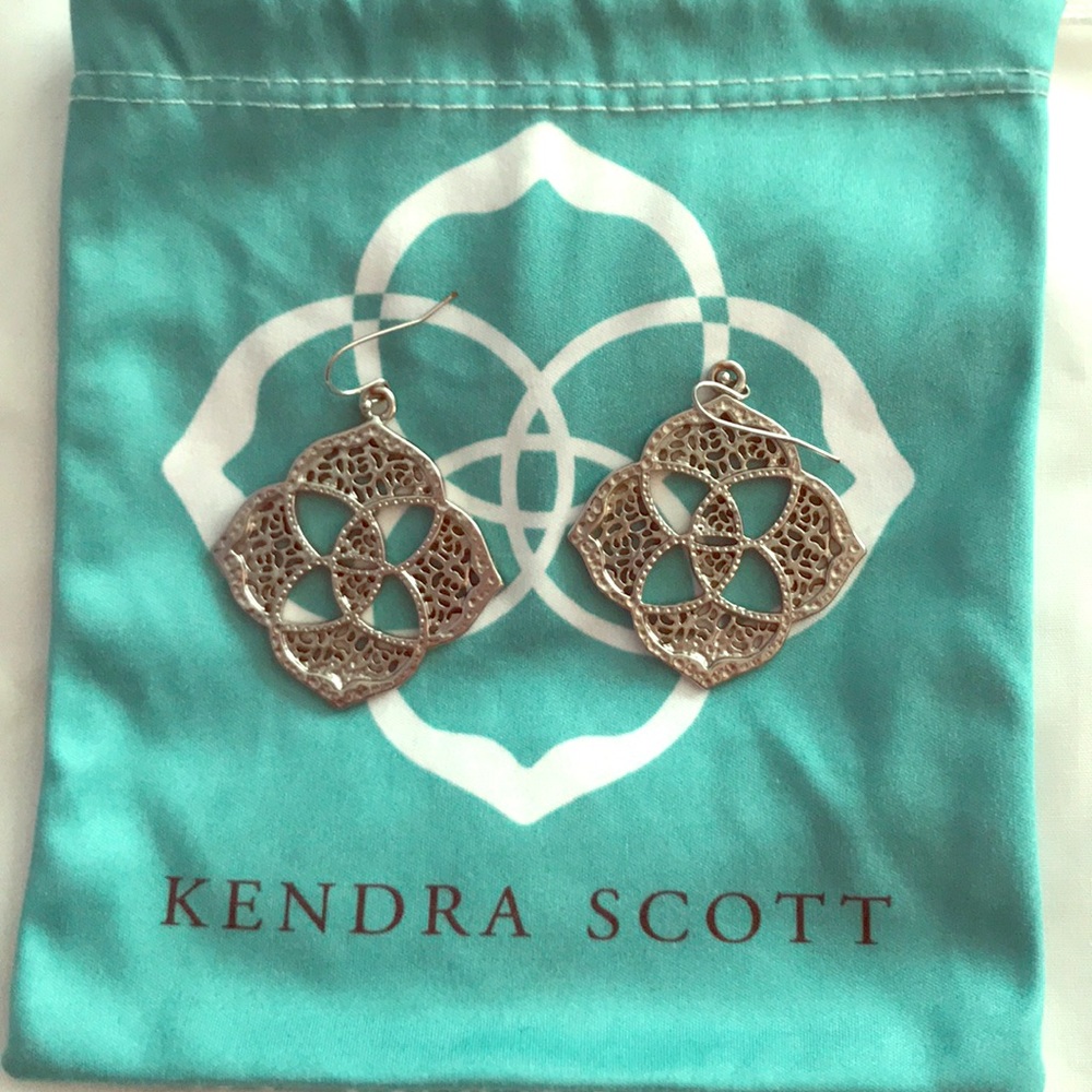 Kendra Scott Silver Earrings